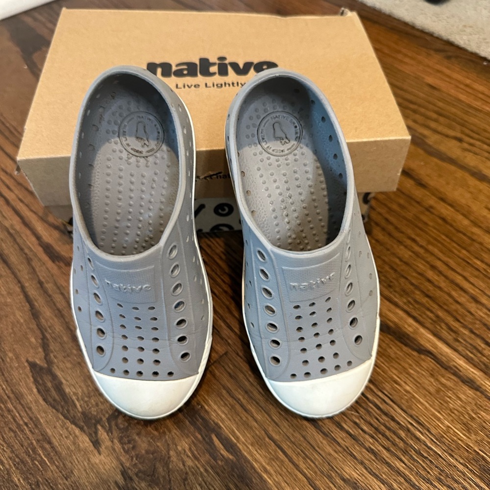 Native Kids Shoes - Gray C11